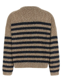 BRUNELLO CUCINELLI Brunello Cucinelli Women 'Dazzling Stripes' Sweater