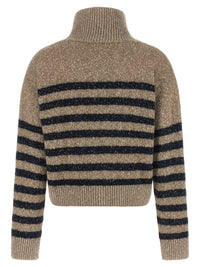 BRUNELLO CUCINELLI Brunello Cucinelli Women 'Dazzling Stripes' Sweater
