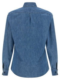BRUNELLO CUCINELLI Brunello Cucinelli Men Denim Shirt