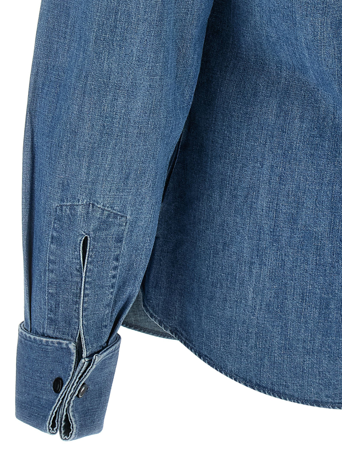 BRUNELLO CUCINELLI Brunello Cucinelli Men Denim Shirt