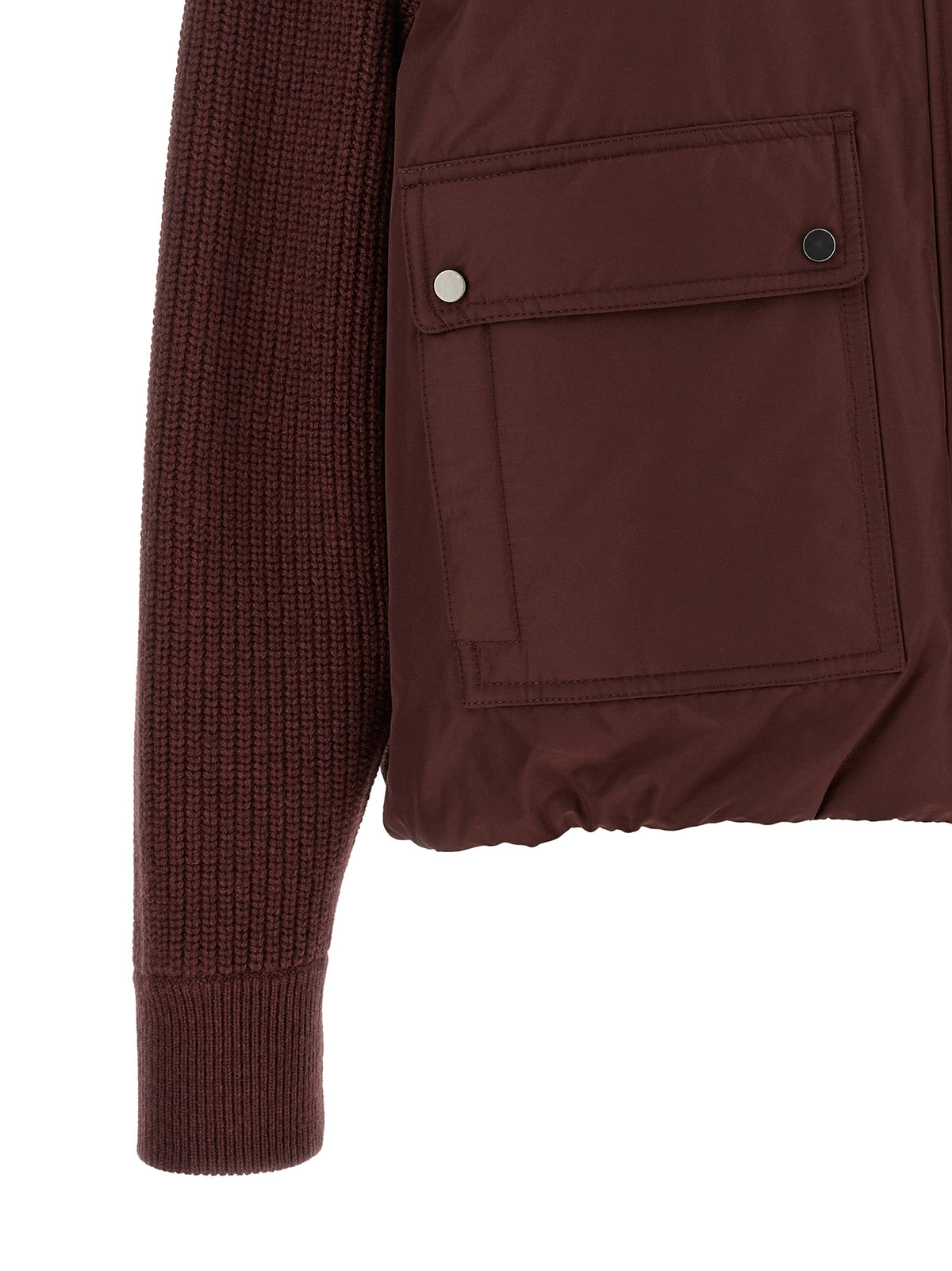 Brunello Cucinelli Women 'Shiny Zipper Pull' Down Jacket