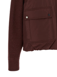 Brunello Cucinelli Women 'Shiny Zipper Pull' Down Jacket