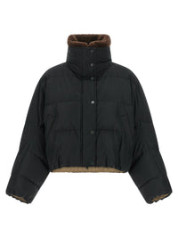 Brunello Cucinelli Women Cropped Down Jacket