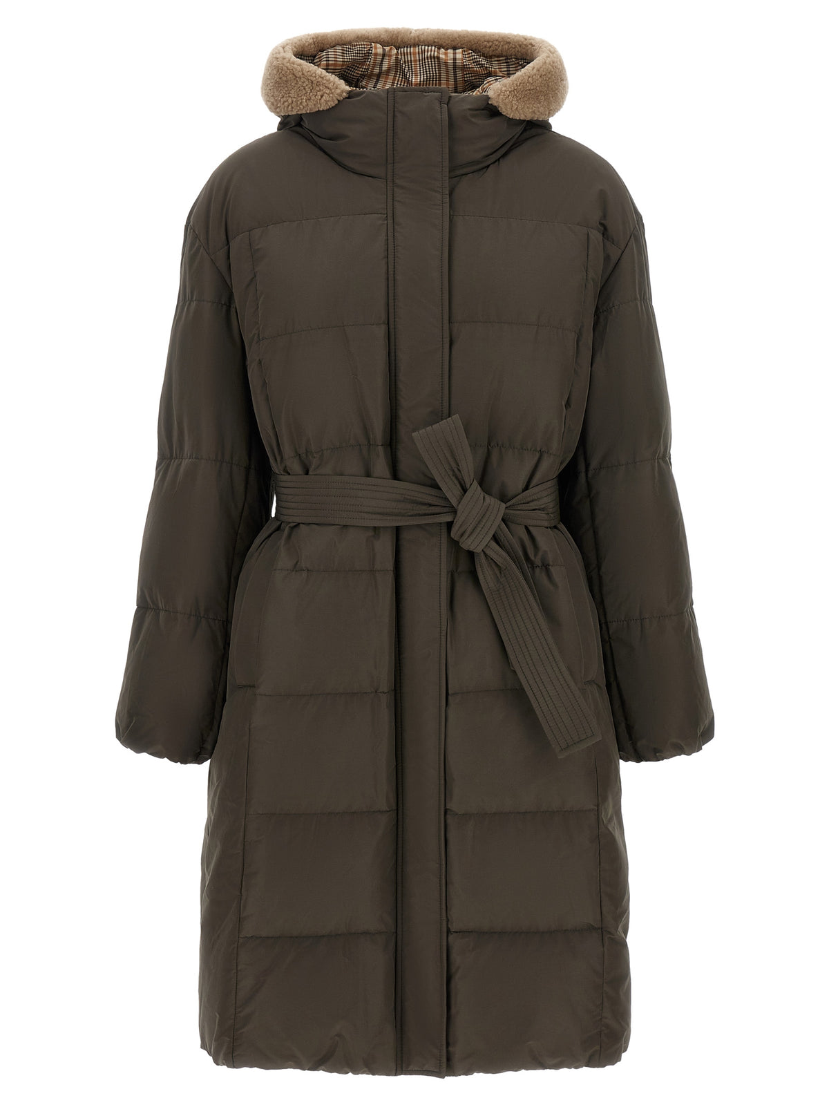 Brunello Cucinelli Women Boudin Quilted Down Jacket