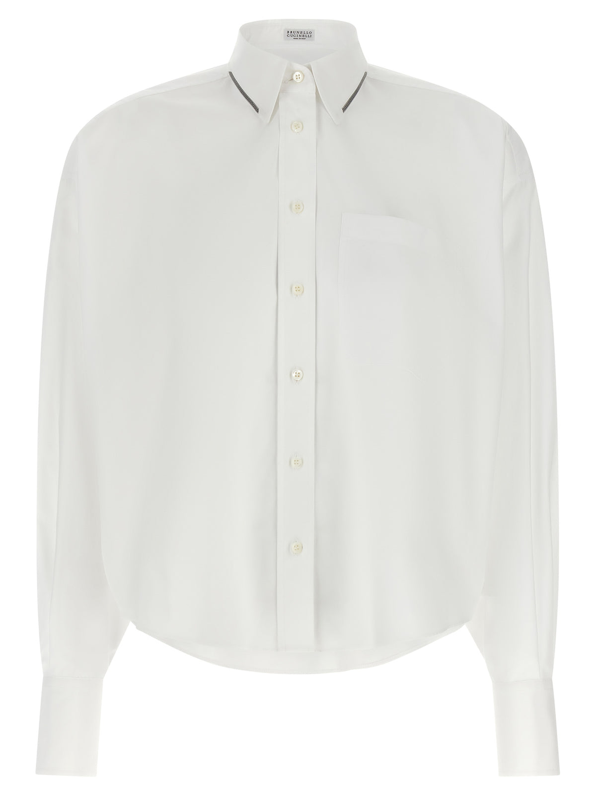 Brunello Cucinelli Women 'Shiny Trim' Shirt