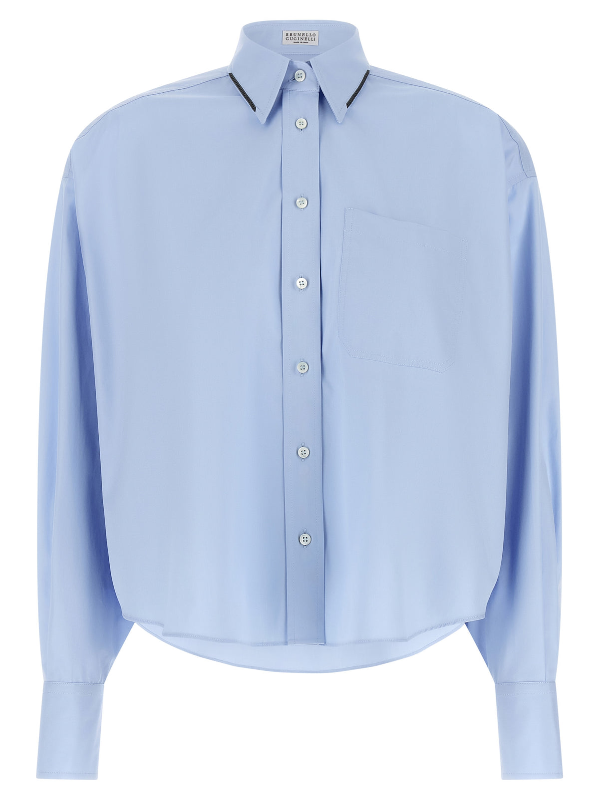 Brunello Cucinelli Women 'Shiny Trim' Shirt