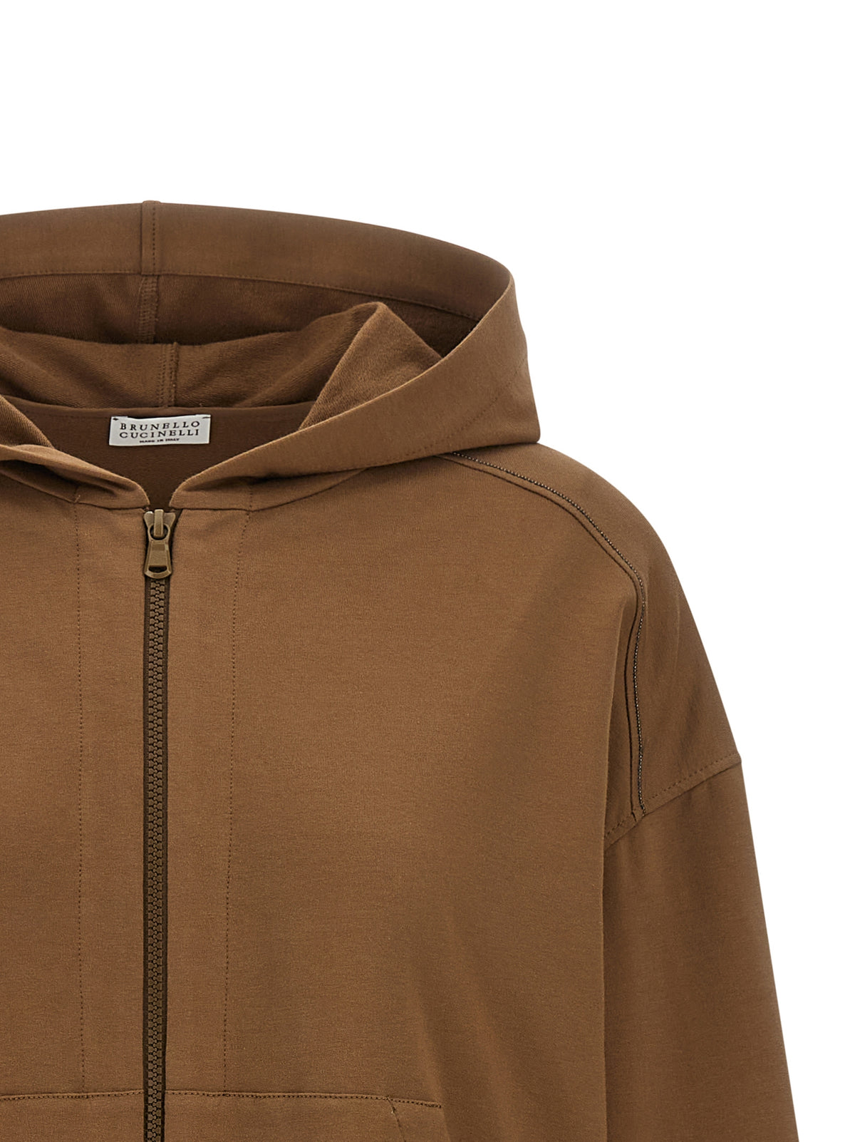 BRUNELLO CUCINELLI Brunello Cucinelli Women 'Shiny Trims' Hoodie