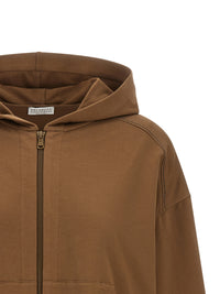 BRUNELLO CUCINELLI Brunello Cucinelli Women 'Shiny Trims' Hoodie