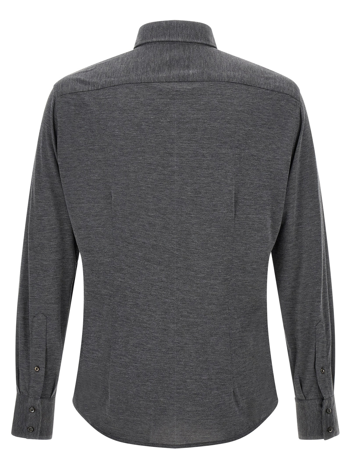 Brunello Cucinelli Men Cotton And Silk Shirt