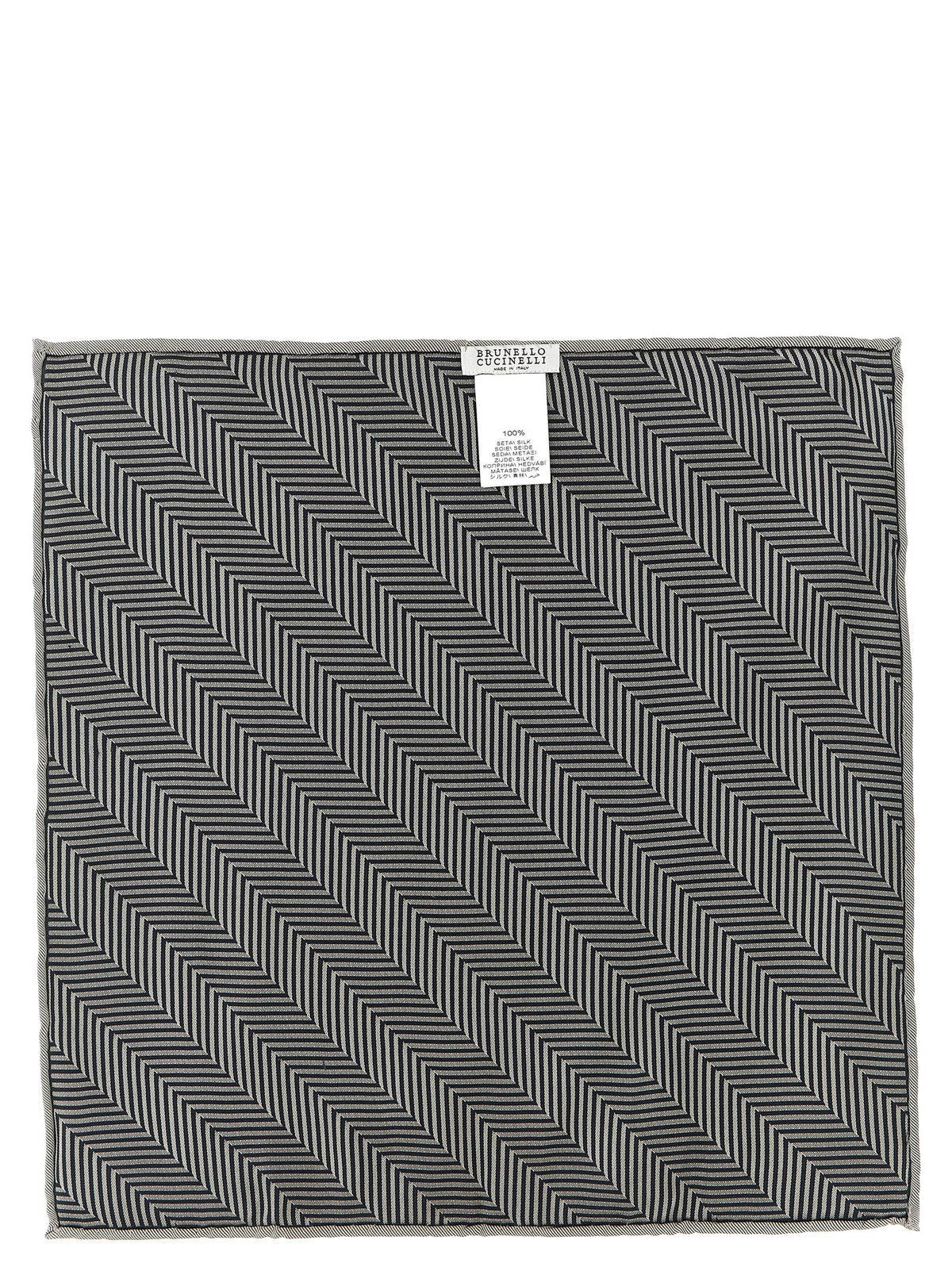 BRUNELLO CUCINELLI Brunello Cucinelli Men Chevron Pocket Clutch