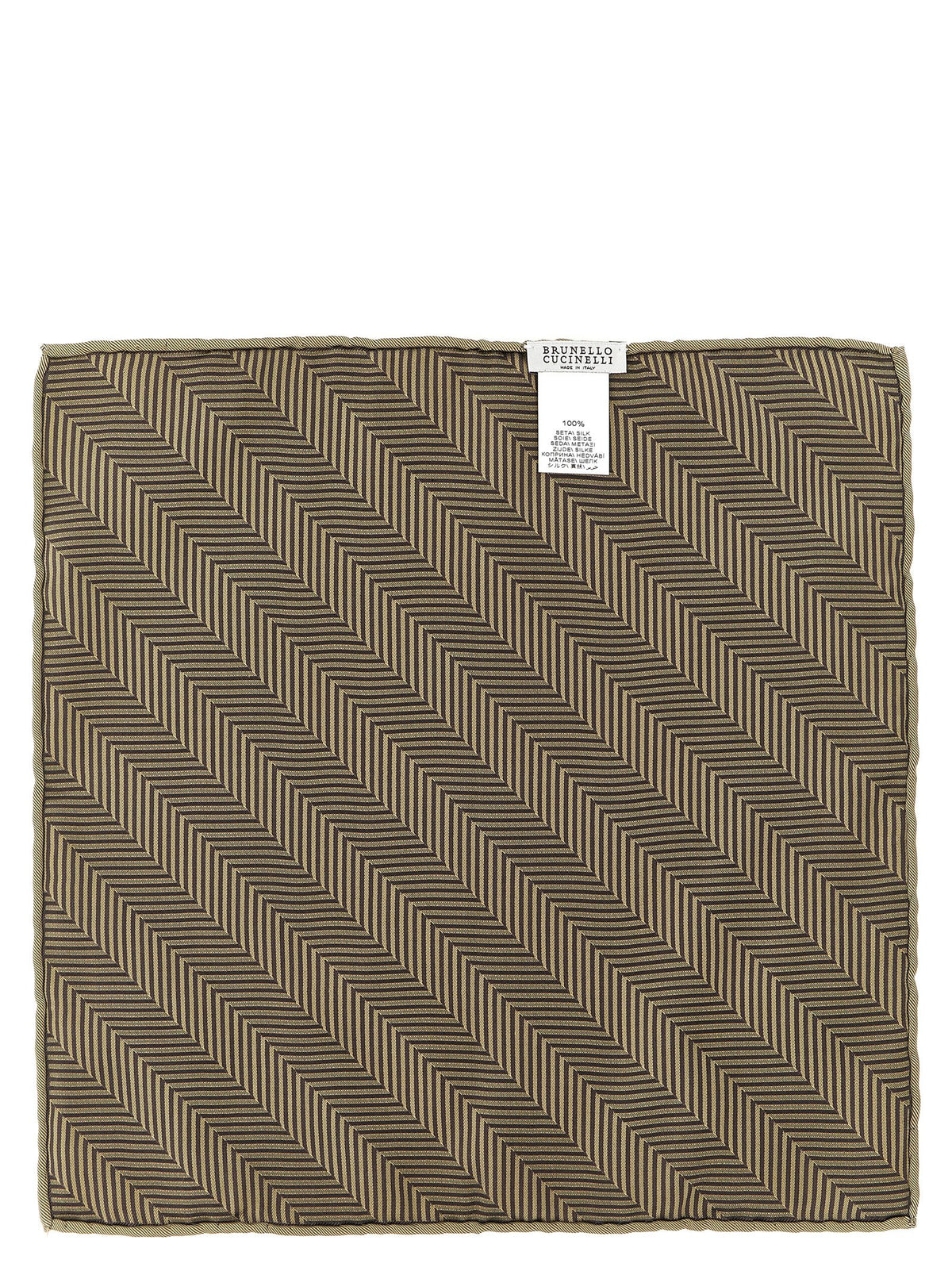 BRUNELLO CUCINELLI Brunello Cucinelli Men Chevron Pocket Clutch