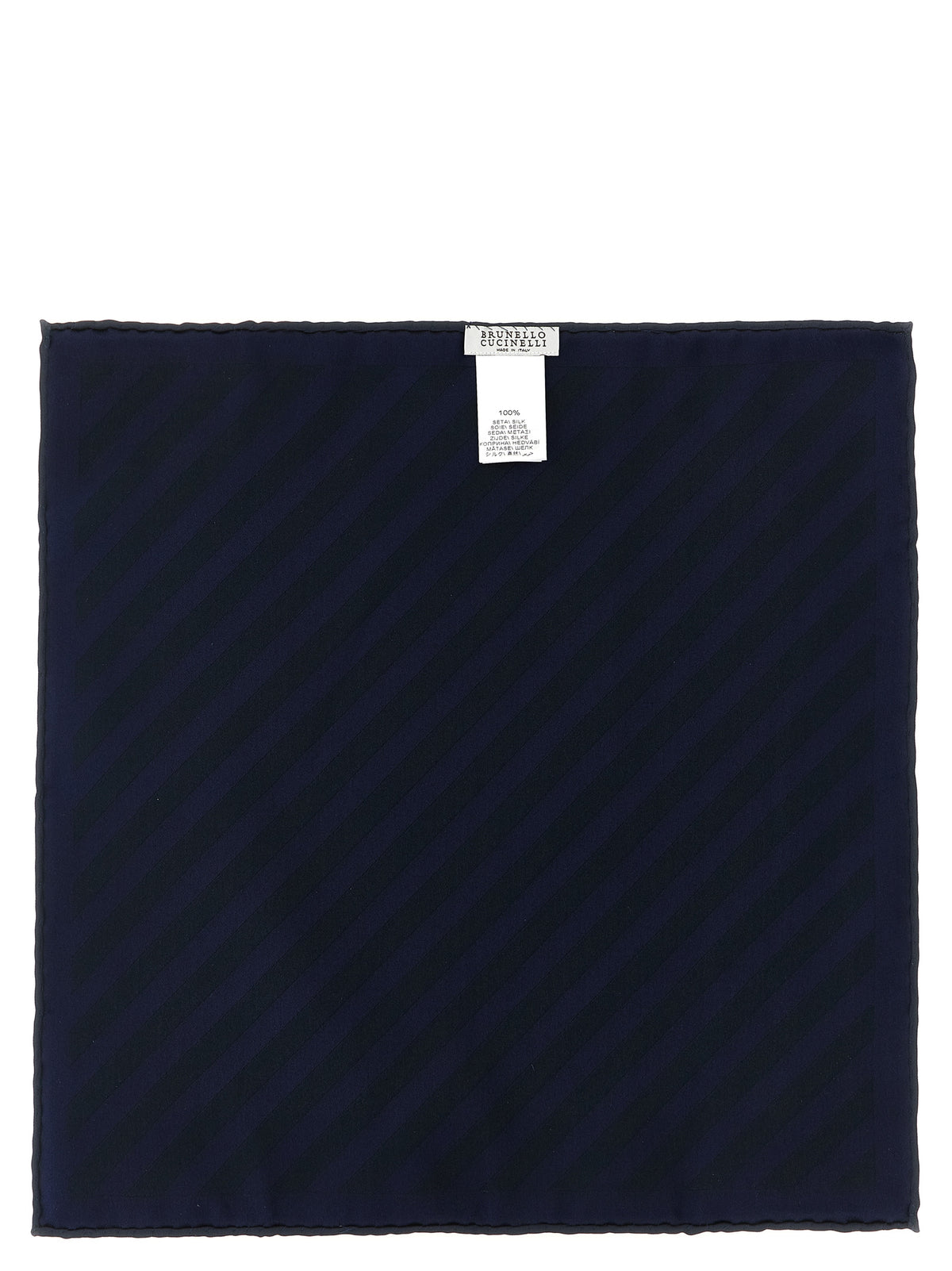 BRUNELLO CUCINELLI Brunello Cucinelli Men Regimental Pocket Clutch