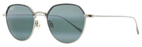 Maui Jim Island Eyes Sunglasses MJ859 11B Silver 50mm Silver