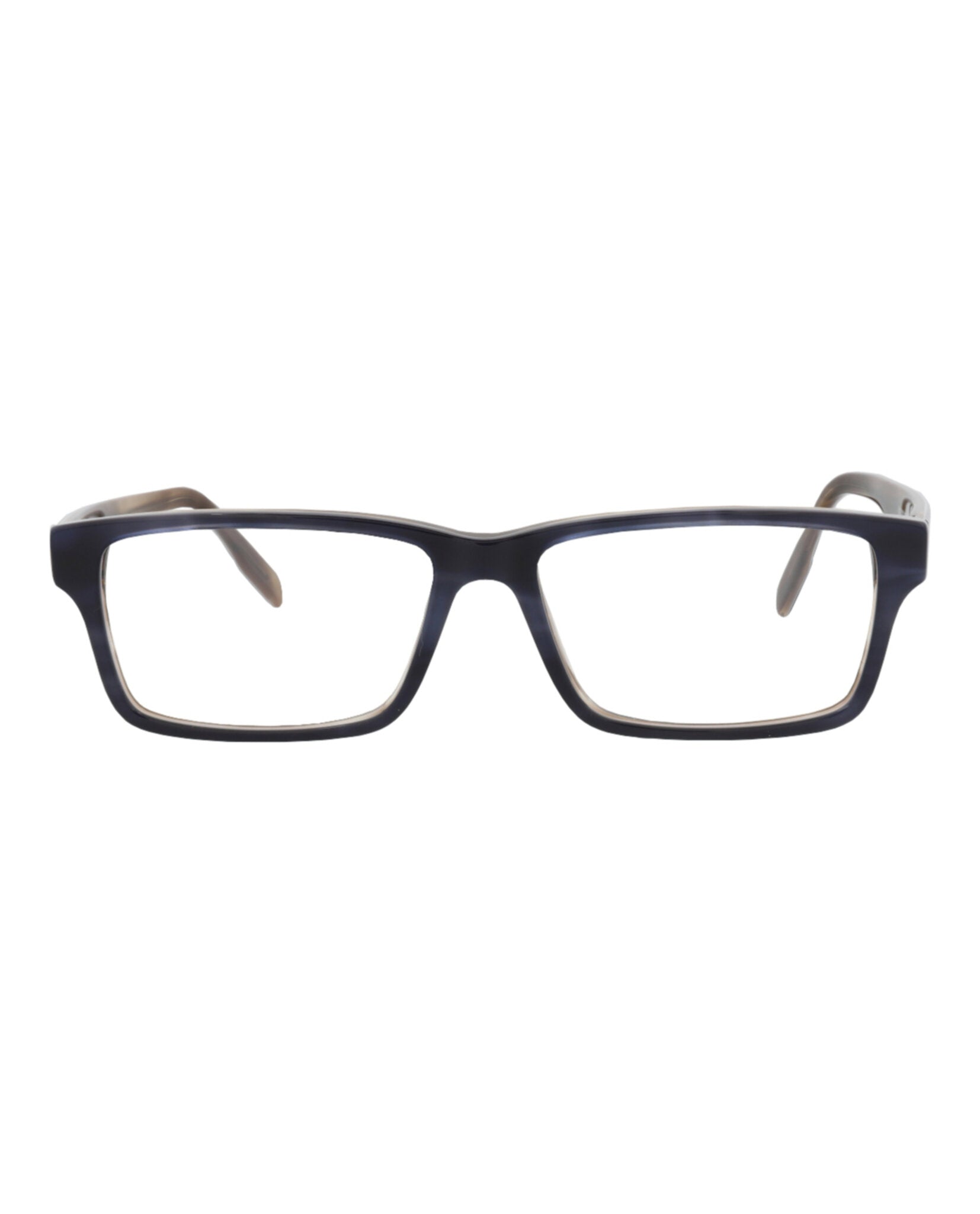 Maui Jim Mens Square/Rectangle Blue Blue Transparent Fashion Designer Eyewear