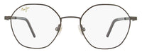 Maui Jim Hexagonal Eyeglasses MJO2128 81M Matte Gunmetal 50mm