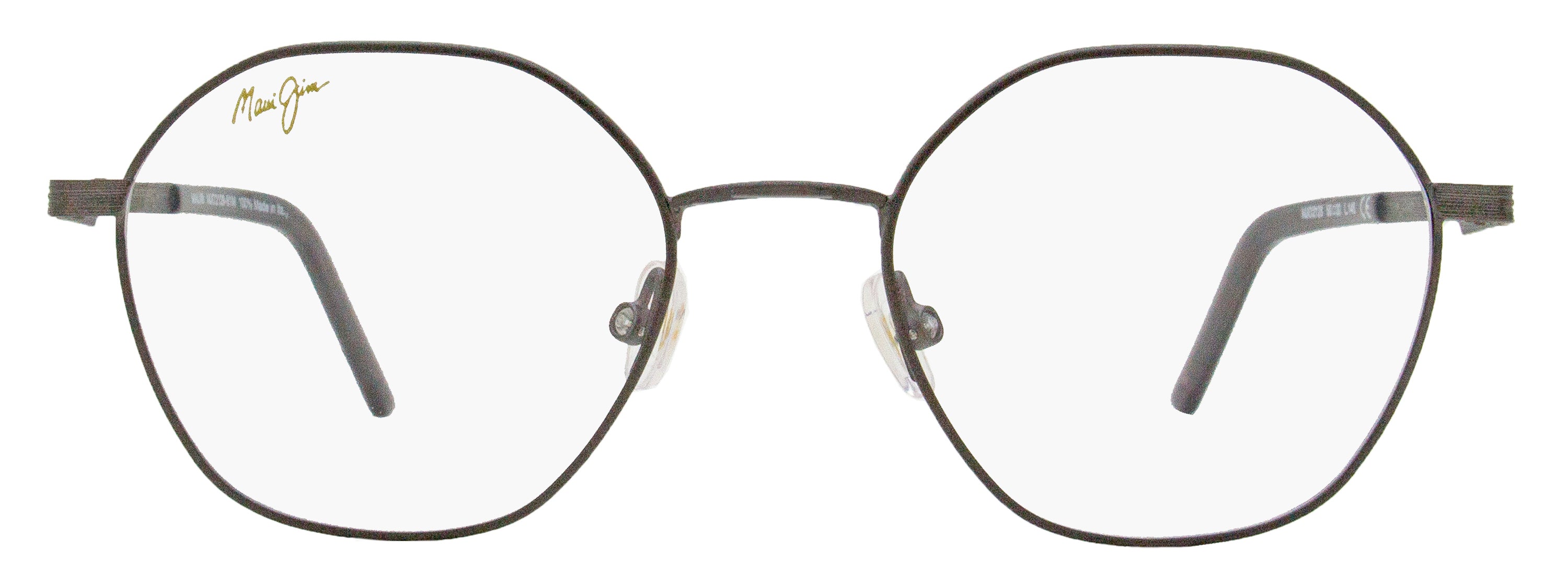 Maui Jim Hexagonal Eyeglasses MJO2128 81M Matte Gunmetal 50mm