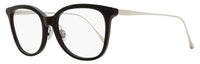 Maui Jim Rounded Square Eyeglasses MJO2221 02 Black/Silver 52mm Black Silver
