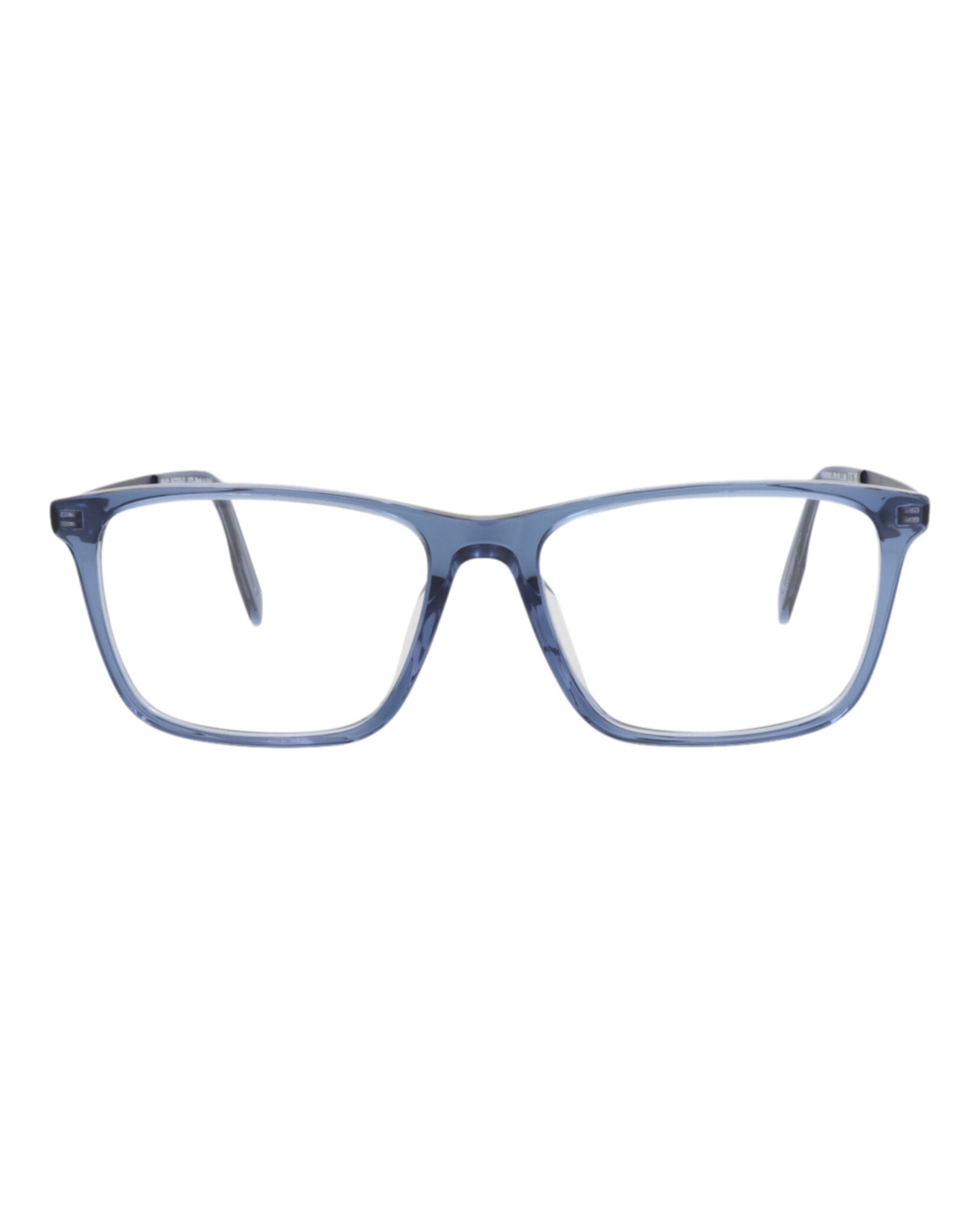 Maui Jim Mens Square/Rectangle Blue Blue Transparent Fashion Designer Eyewear