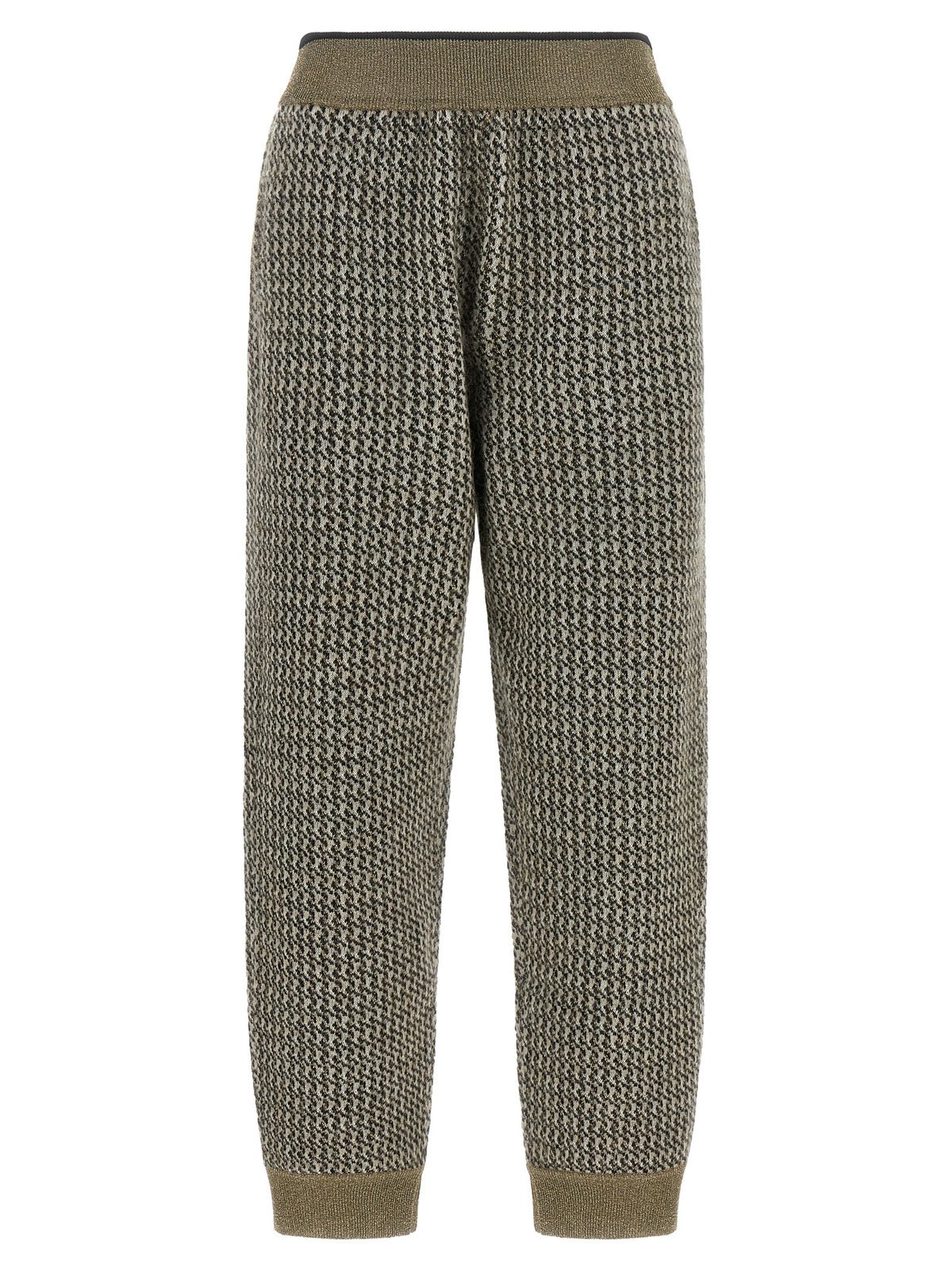 Brunello Cucinelli Women 'Track' Houndstooth Pants