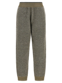 Brunello Cucinelli Women 'Track' Houndstooth Pants