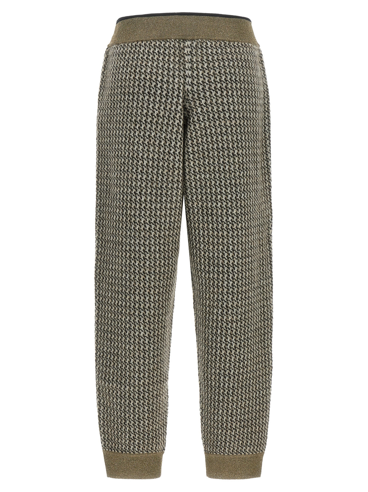 Brunello Cucinelli Women 'Track' Houndstooth Pants