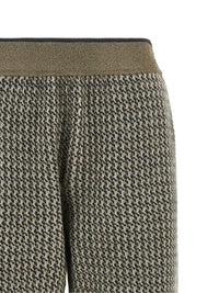 Brunello Cucinelli Women 'Track' Houndstooth Pants