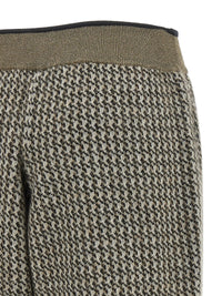 Brunello Cucinelli Women 'Track' Houndstooth Pants