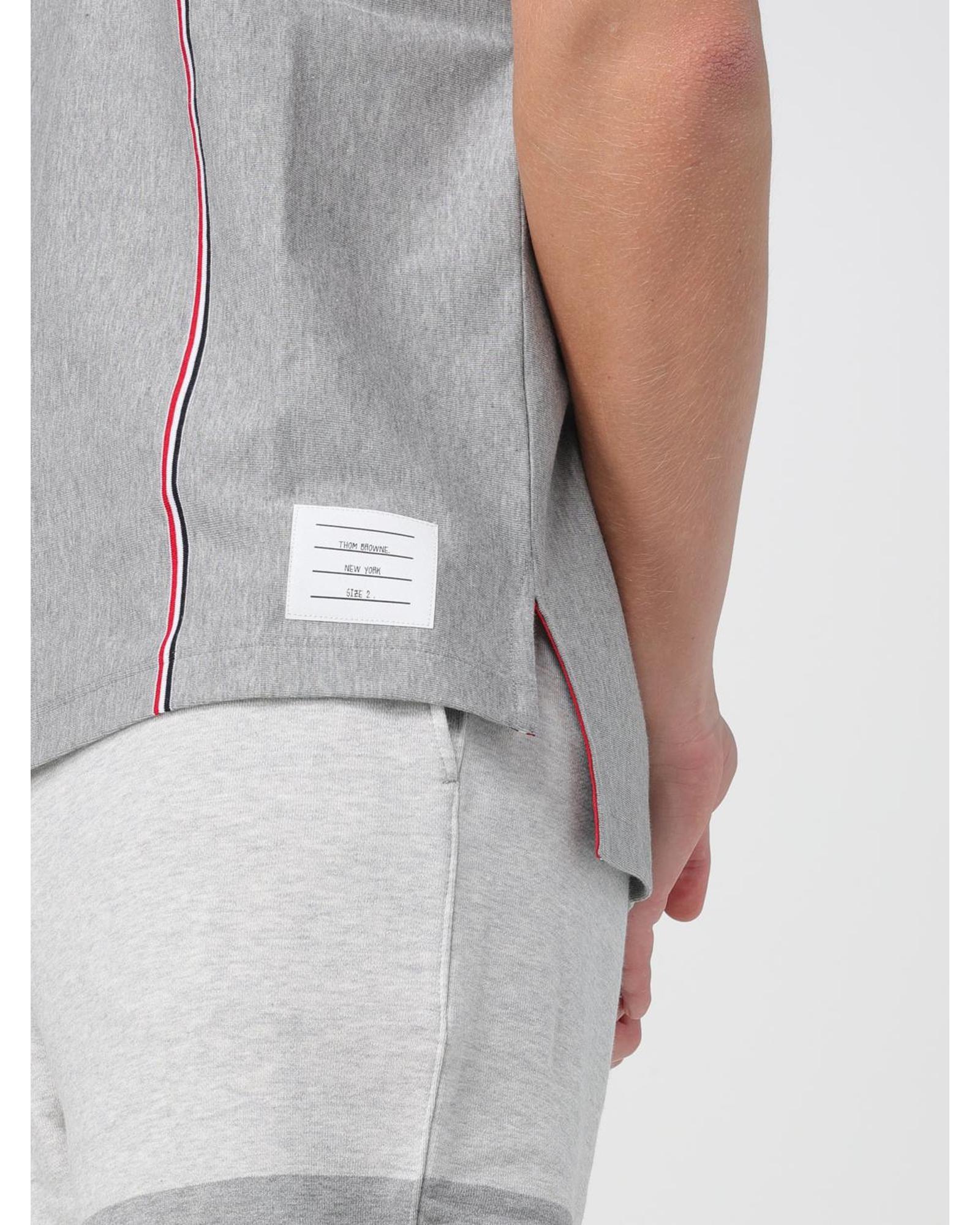 THOM BROWNE アートプリント Tシャツ Sサイズ THOM BROWNE || New York Homme Logo Printed Short Sleeves