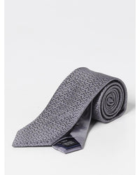 Michael Kors Geometric Patterned Necktie Men Pearl Ties