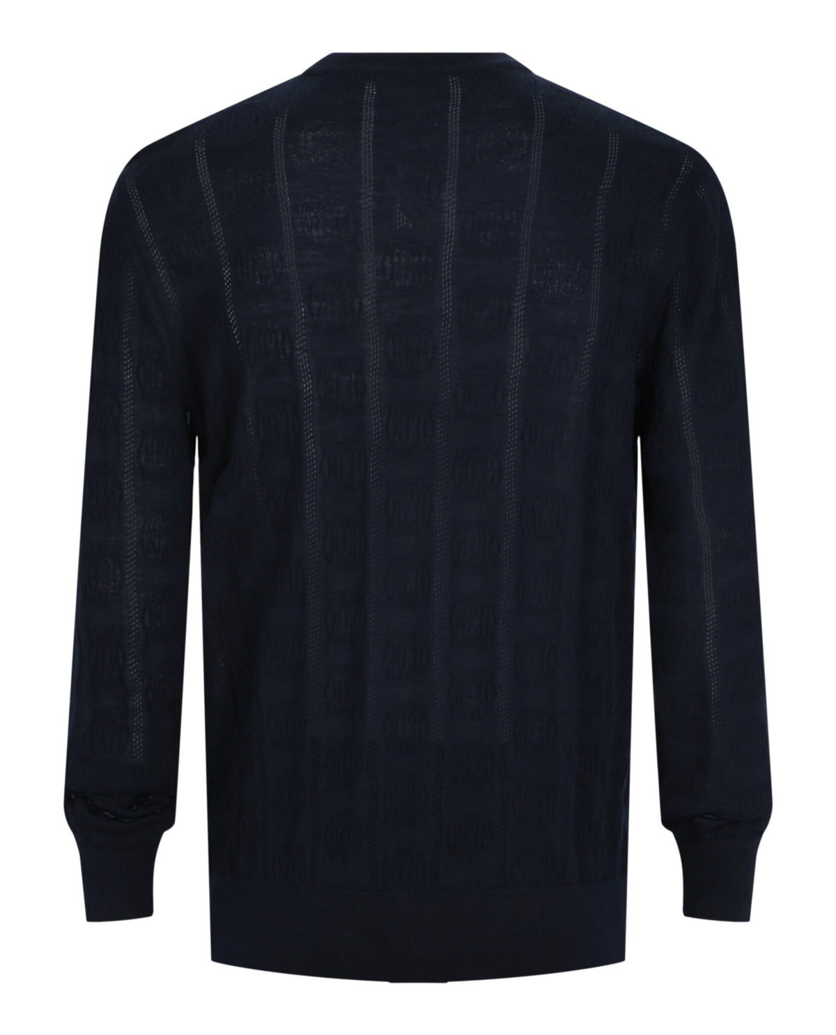 Bally Bally Mens Vertical-Pattern Cashmere Sweater