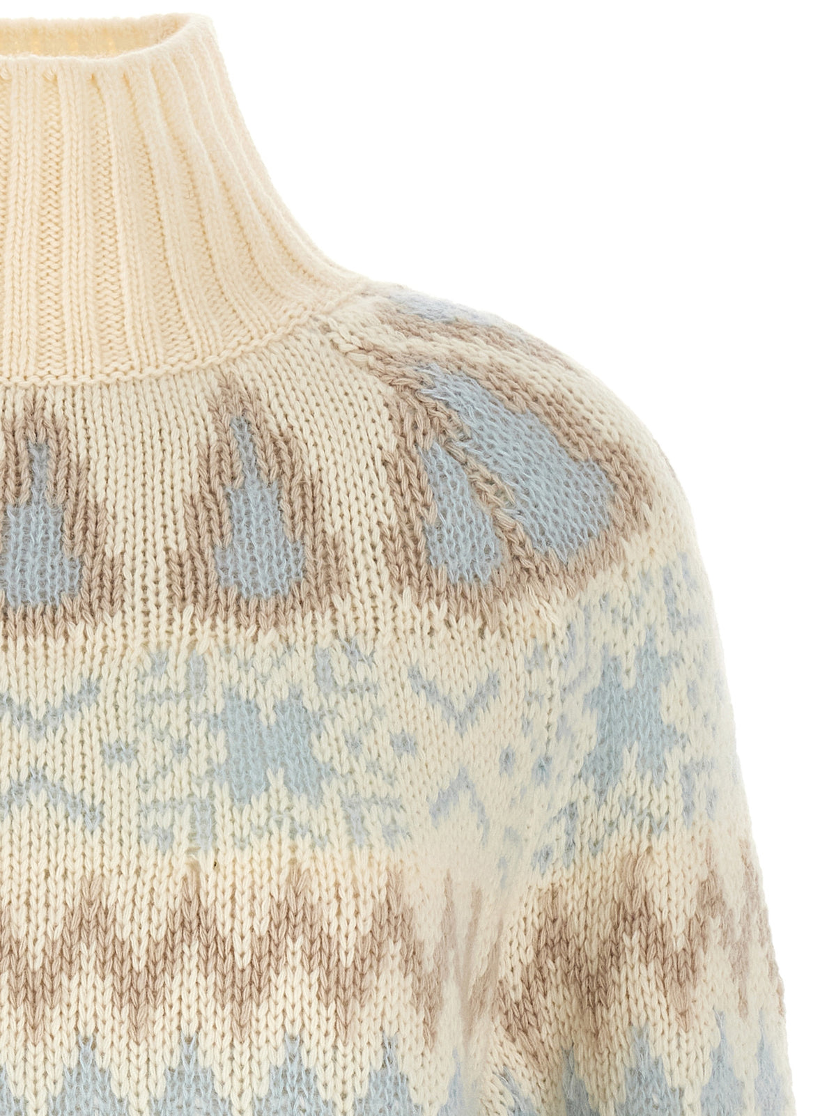 HERNO Herno Women Wool And Cashmere Sweater With Intarsia