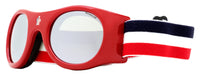 Moncler ML0051 Band Ski Goggles 68C Red Red