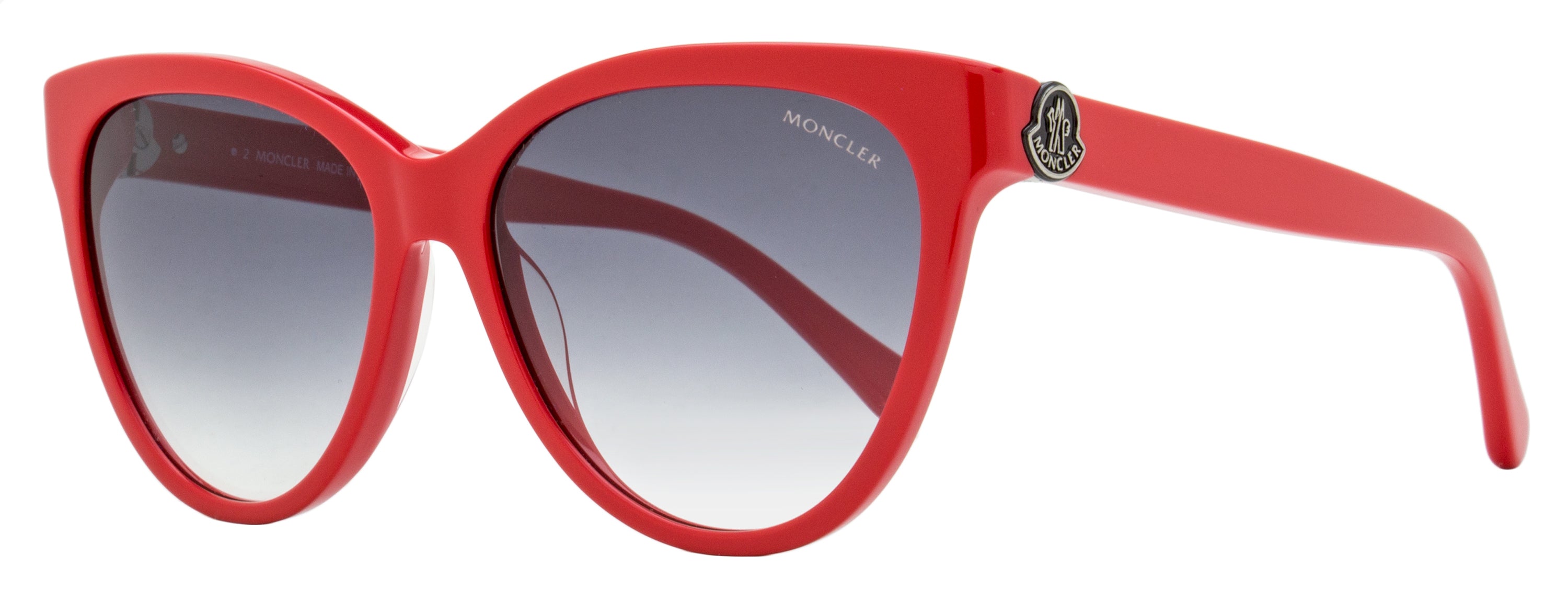 Moncler Maquille Sunglasses ML0283 66B Red 55mm Red