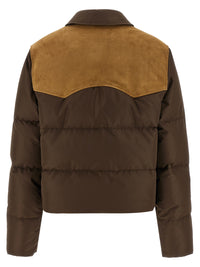 Miu Miu Women Pongé Tec Down Jacket