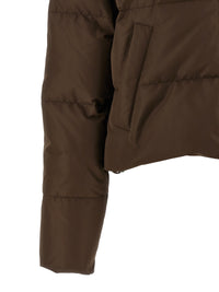 Miu Miu Women Pongé Tec Down Jacket