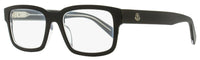 Moncler Rectangular Eyeglasses ML5124 003 Black/Crystal 54mm Black Crystal