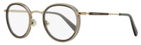 Moncler Oval Eyeglasses ML5153 001 Bronze/Gray 49mm Bronze Gray