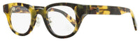 Moncler Alternative Fit Eyeglasses ML5157D 055 Olive Havana 46mm Olive Havana