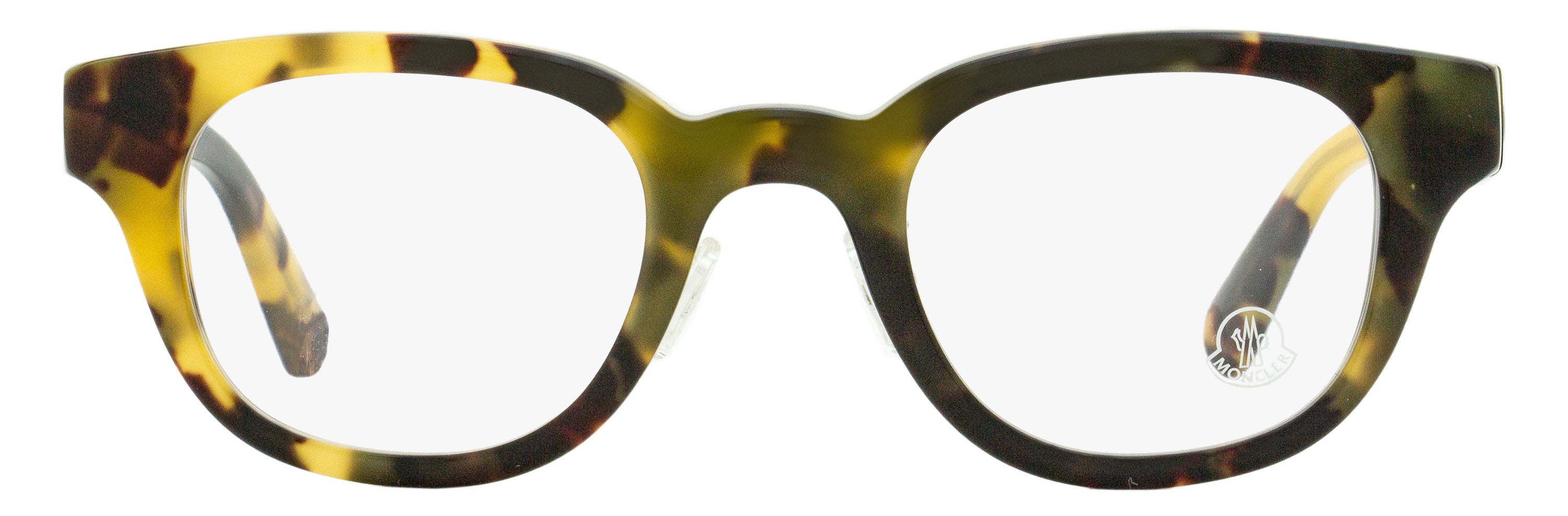 Moncler Alternative Fit Eyeglasses ML5157D 055 Olive Havana 46mm