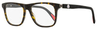 Moncler Rectangular Eyeglasses ML5161 052 Havana 54mm Havana