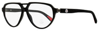 Moncler Pilot Eyeglasses ML5162 001 Black 57mm Black