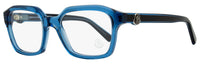 Moncler Rectangular Eyeglasses ML5181 090 Blue/Black 52mm Blue Black