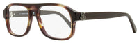 Moncler Rectangular Eyeglasses ML5198 062 Brown Horn 54mm Brown Horn