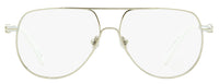 Moncler Pilot Eyeglasses ML5202 016 Palladium/Ivory 56mm