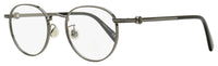 Moncler Oval Eyeglasses ML5204H 008 Gunmetal/Black 48mm Gunmetal Black