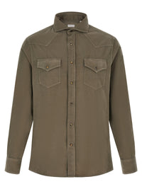 BRUNELLO CUCINELLI Brunello Cucinelli Men Corduroy Shirt