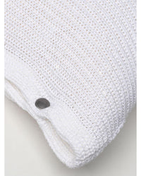 Brunello Cucinelli Knit Cotton Decorative Pillow Home White Cushions & Decorative Pillows
