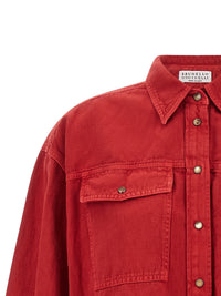 BRUNELLO CUCINELLI Brunello Cucinelli Women Cotton And Linen Shirt
