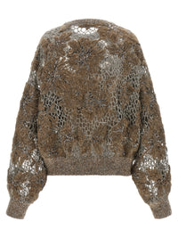 BRUNELLO CUCINELLI Brunello Cucinelli Women 'Whispering Bloom Embroidery' Sweater