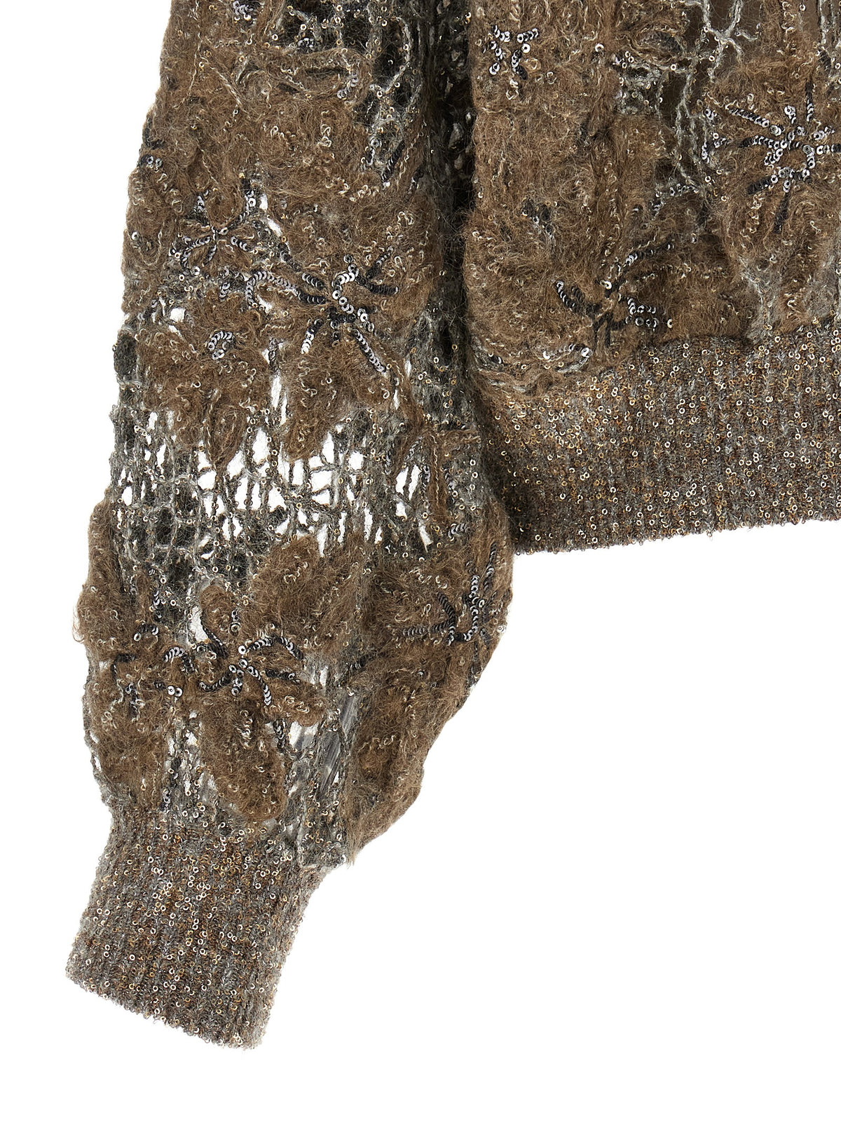 BRUNELLO CUCINELLI Brunello Cucinelli Women 'Whispering Bloom Embroidery' Sweater